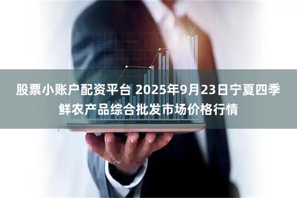 股票小账户配资平台 2025年9月23日宁夏四季鲜农产品综合批发市场价格行情